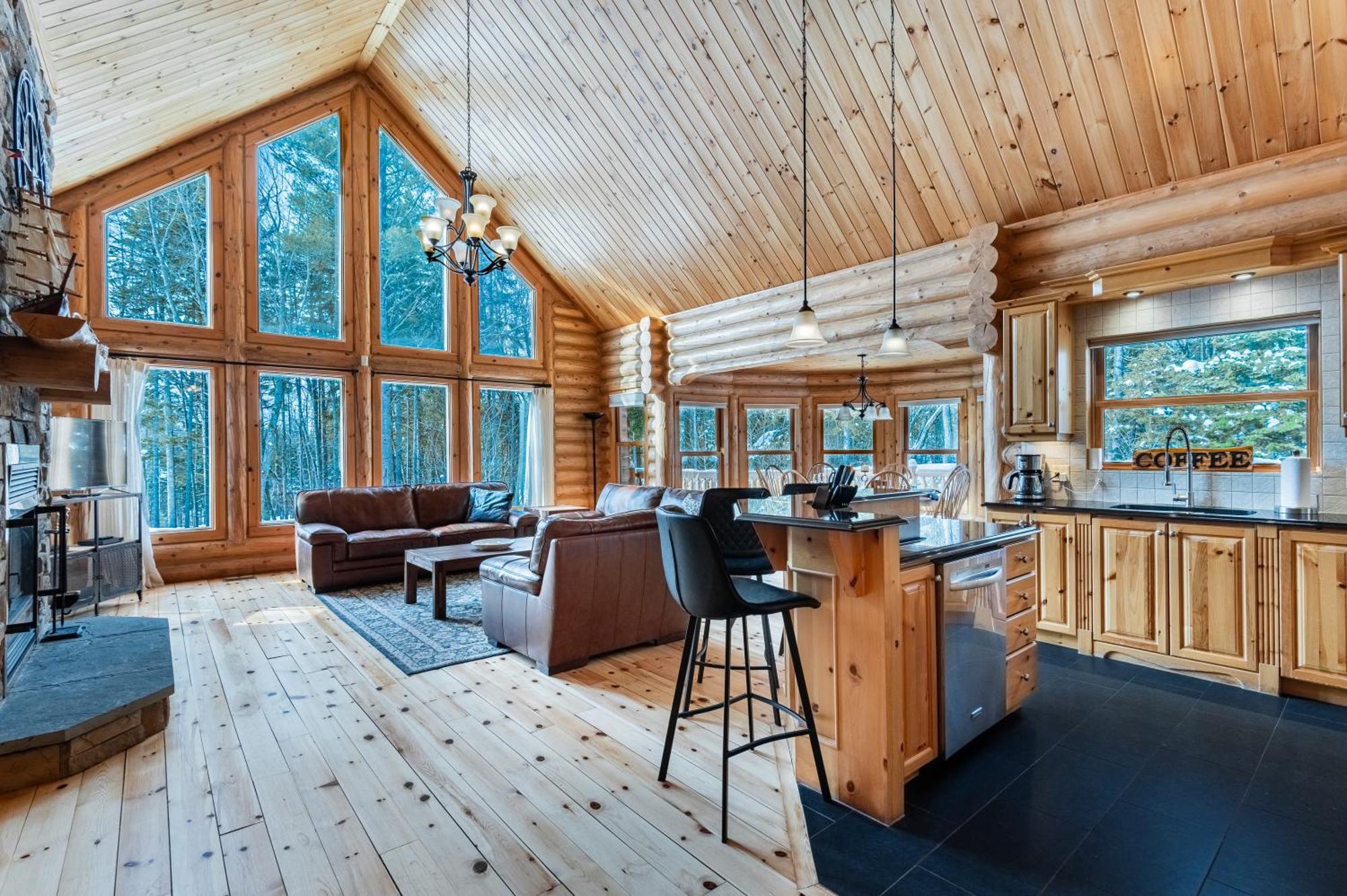 Fiddler Lake Resort Chalet 76 Deer Mille-Isles Екстериор снимка