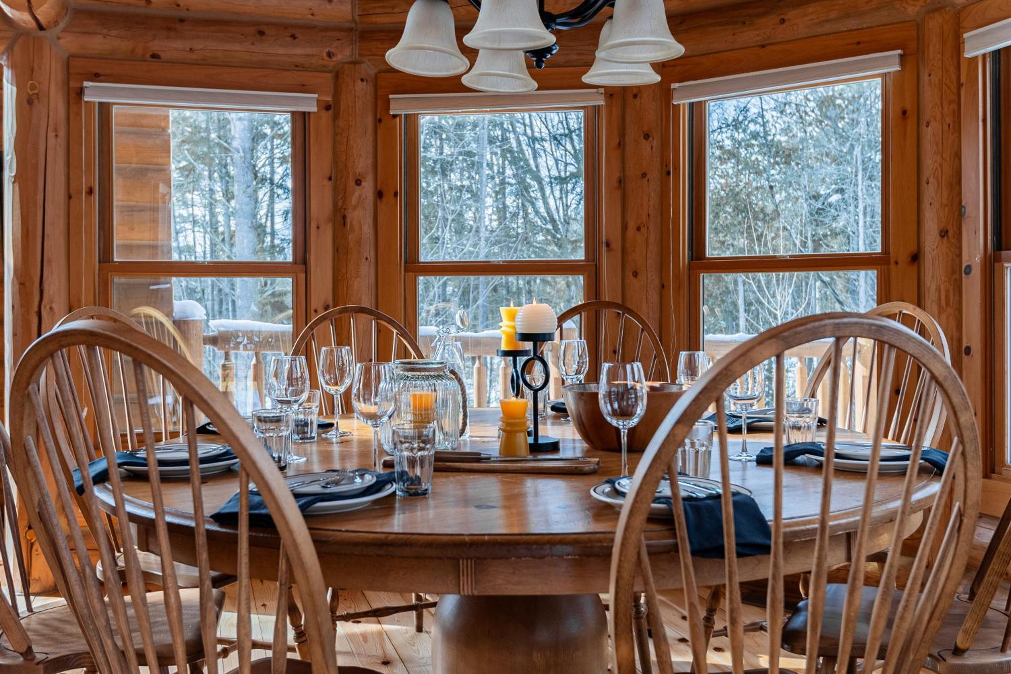 Fiddler Lake Resort Chalet 76 Deer Mille-Isles Екстериор снимка
