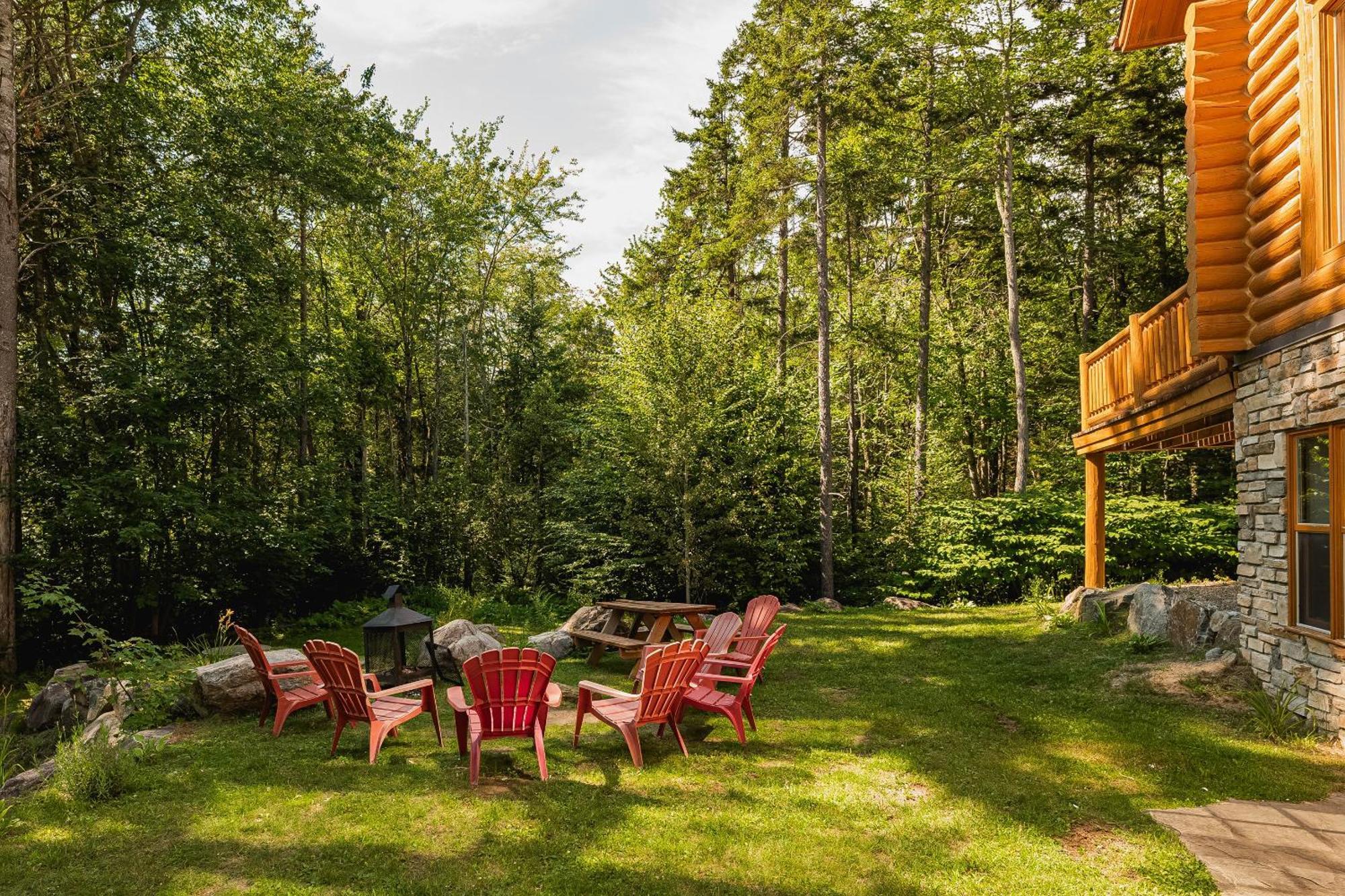 Fiddler Lake Resort Chalet 76 Deer Mille-Isles Екстериор снимка