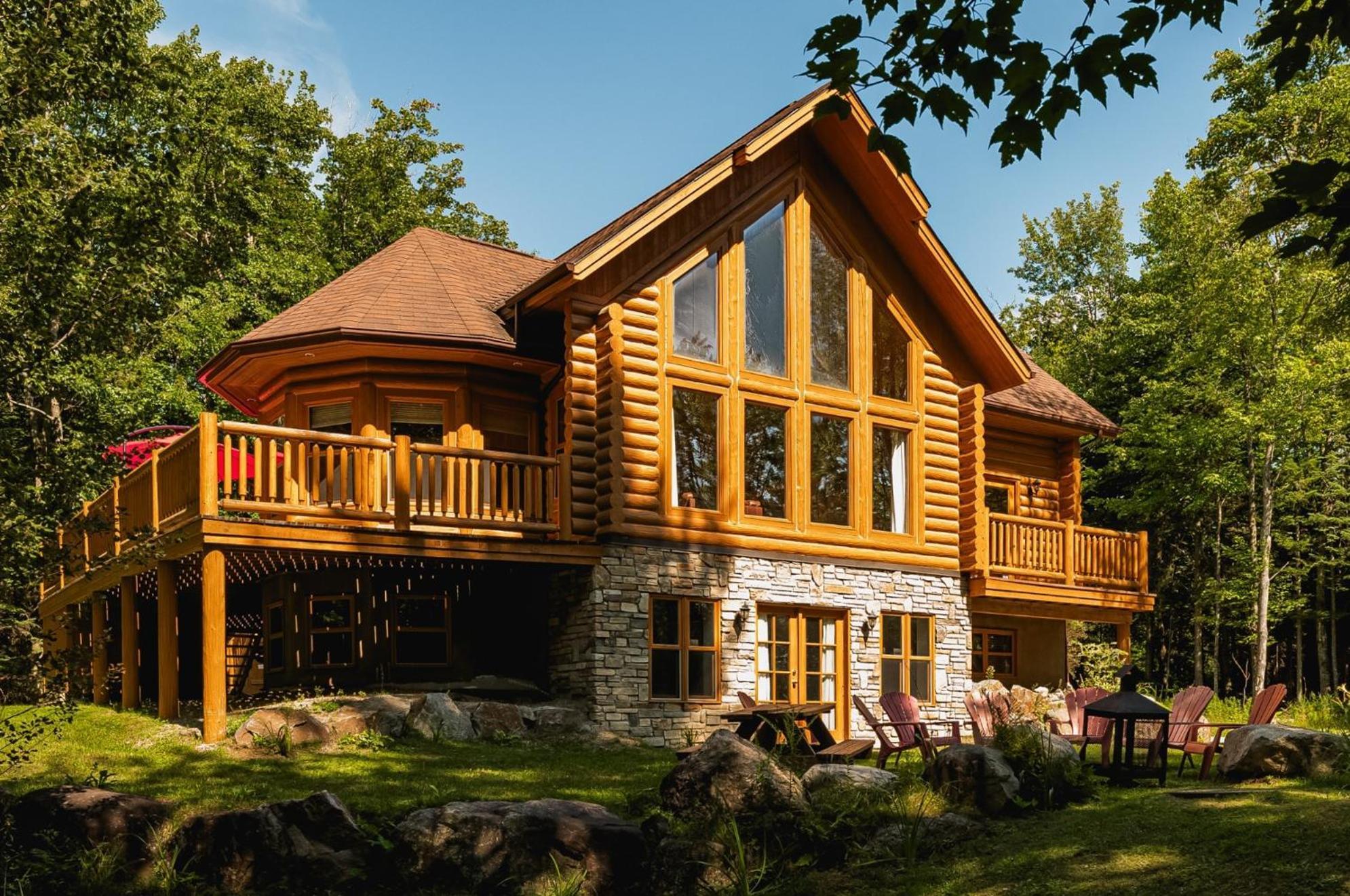 Fiddler Lake Resort Chalet 76 Deer Mille-Isles Екстериор снимка