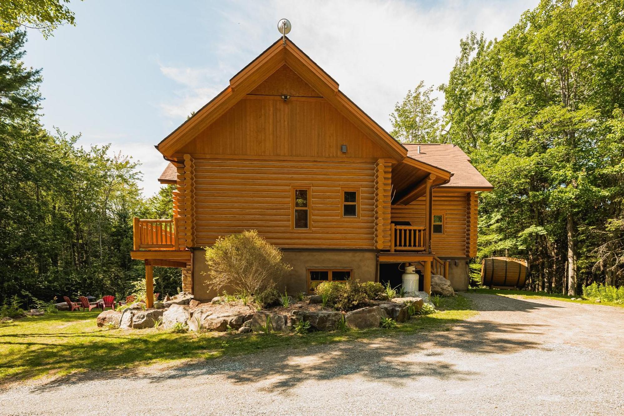 Fiddler Lake Resort Chalet 76 Deer Mille-Isles Екстериор снимка