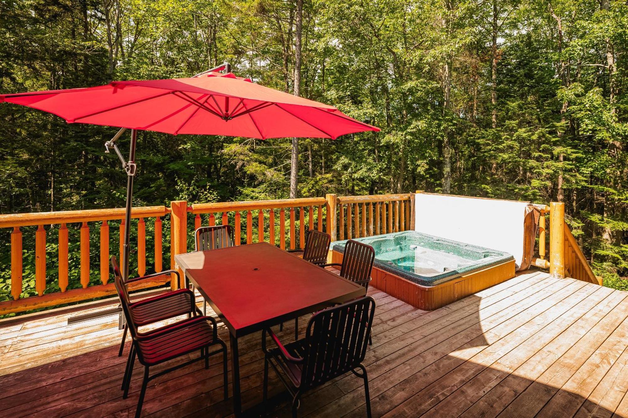 Fiddler Lake Resort Chalet 76 Deer Mille-Isles Екстериор снимка